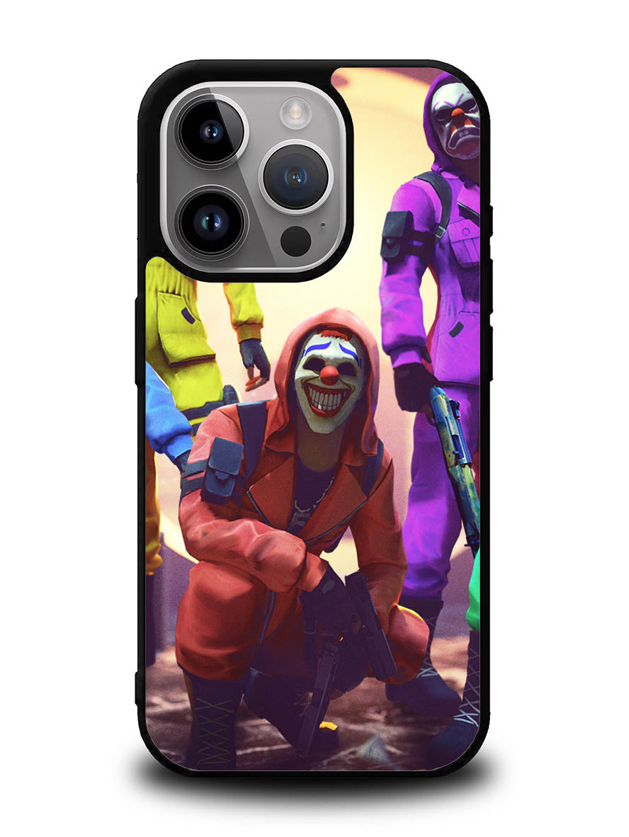 Free Fire Clown Garena iPhone 14 Pro Case QC7057