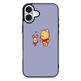 Winnie The Pooh And Piglet iPhone 16 Plus Case QC6850