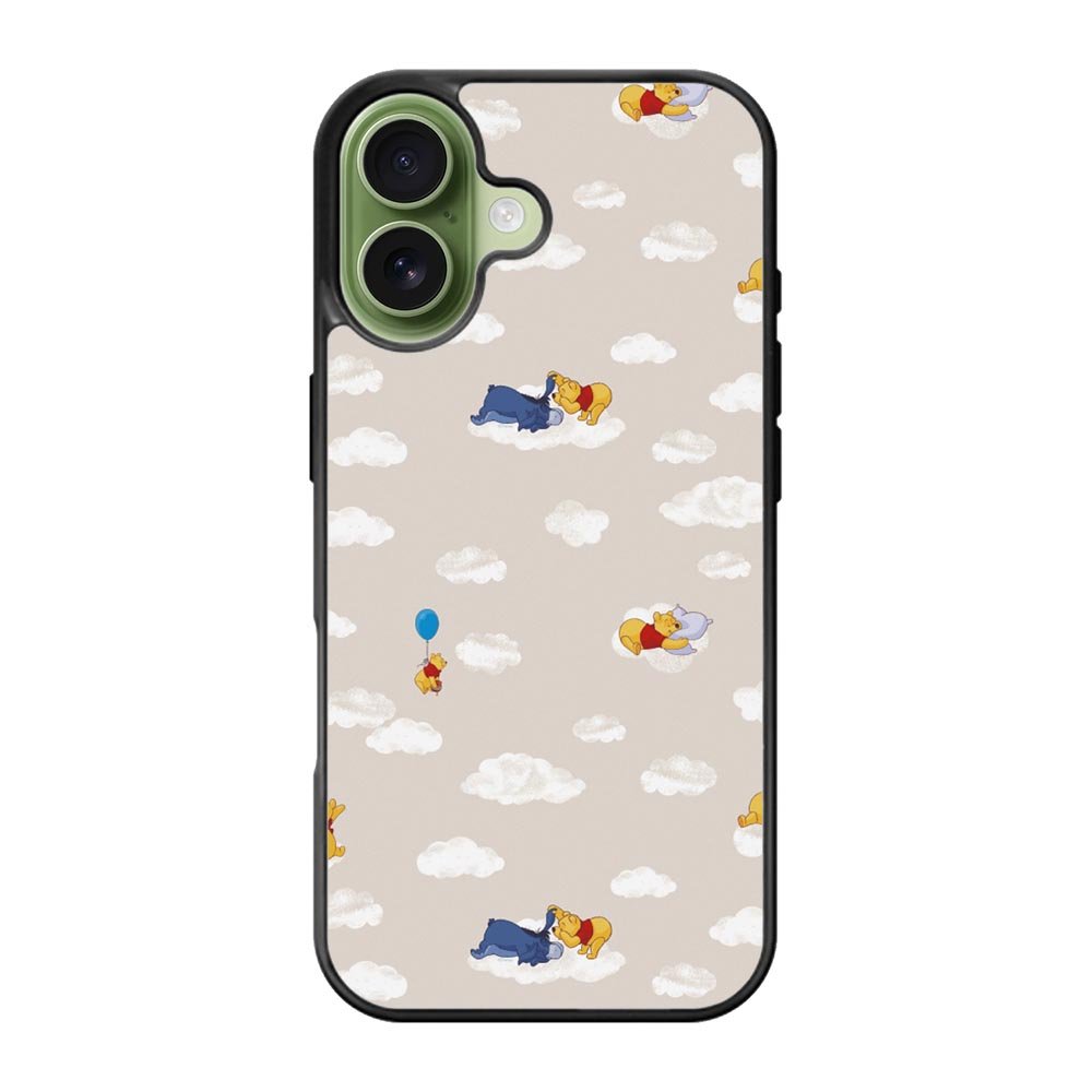 Winnie The Pooh Cloud Pattern iPhone 17 Case QC6854