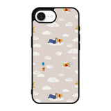 Winnie The Pooh Cloud Pattern iPhone 17e Case QC6854