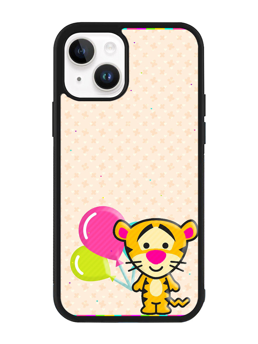 Winnie The Pooh Tigger Ballon iPhone 15 Case OV6844