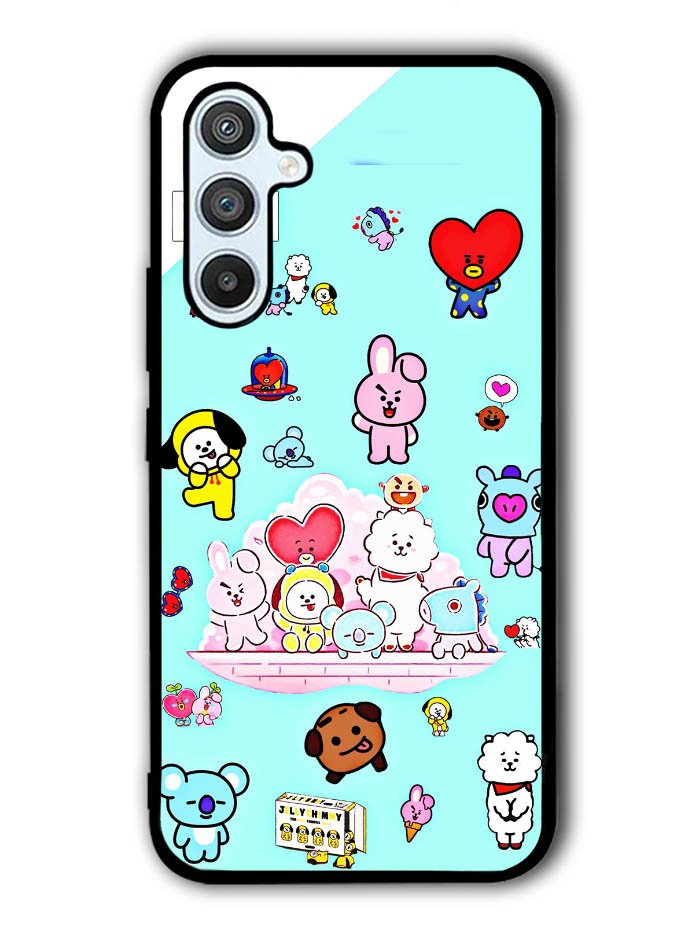BTS BT21 Family Samsung Galaxy A54 5G Case OV4293
