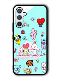 BTS BT21 Family Samsung Galaxy A54 5G Case OV4293