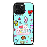 BTS BT21 Family iPhone 16 Pro Case OV4293