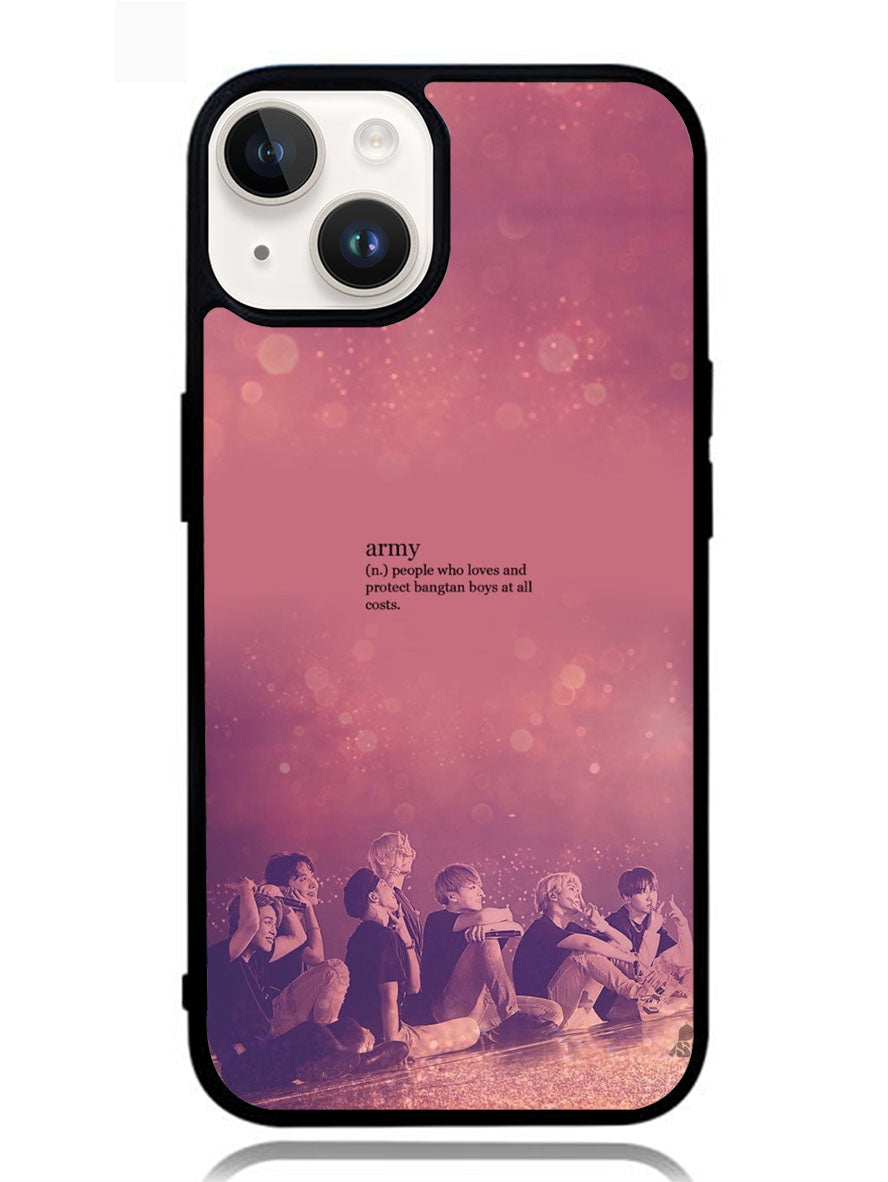 BTS Army Noun iPhone 14 Case OV4249