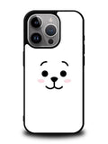 BTS BT21 RJ Face iPhone 16 Pro Case OV7143
