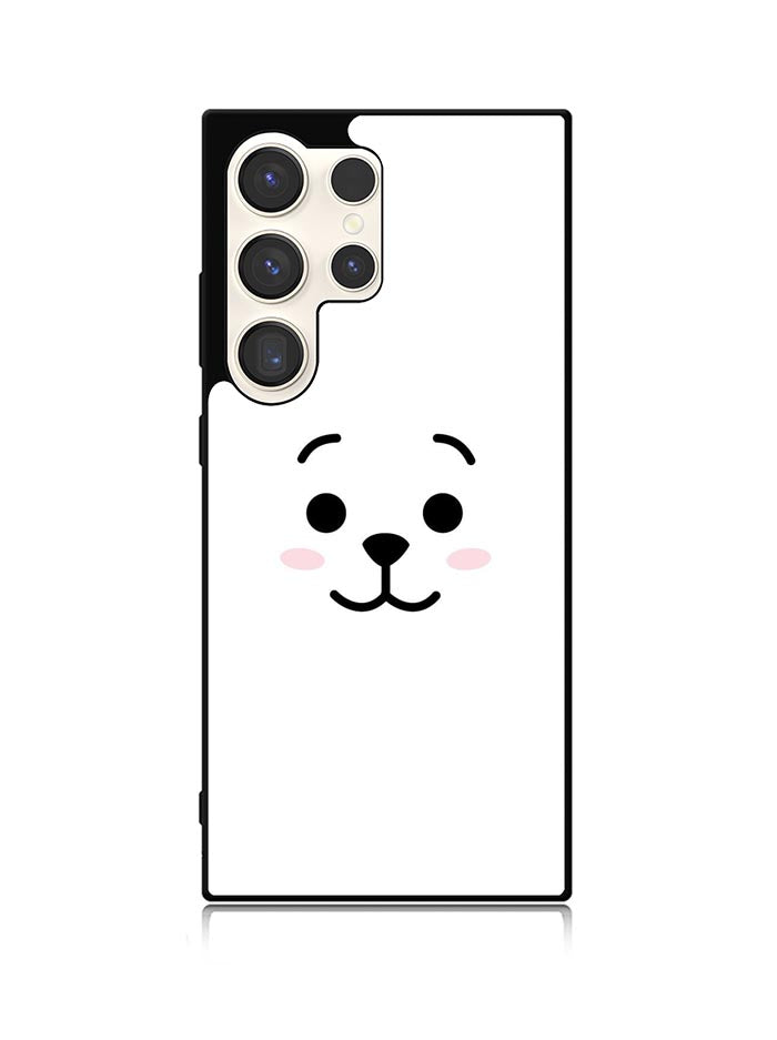 BTS BT21 RJ Face Samsung Galaxy S24 Ultra 5G Case OV7143