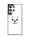 BTS BT21 RJ Face Samsung Galaxy S23 Ultra 5G Case QC7143