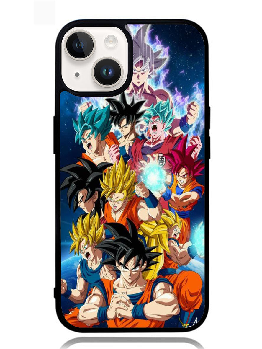 Dragonball Super Saiya iPhone 14 Plus Case OV5670