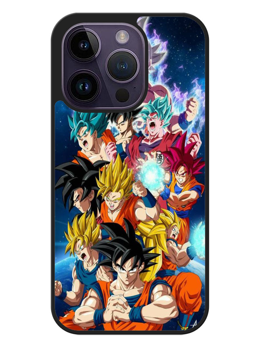 Dragonball Super Saiya iPhone 14 Pro Case