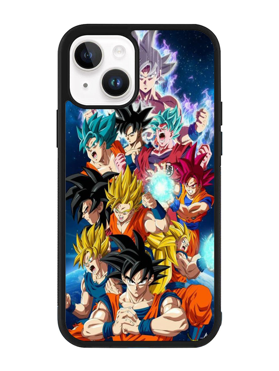 Dragonball Super Saiya iPhone 15 Case OV7080