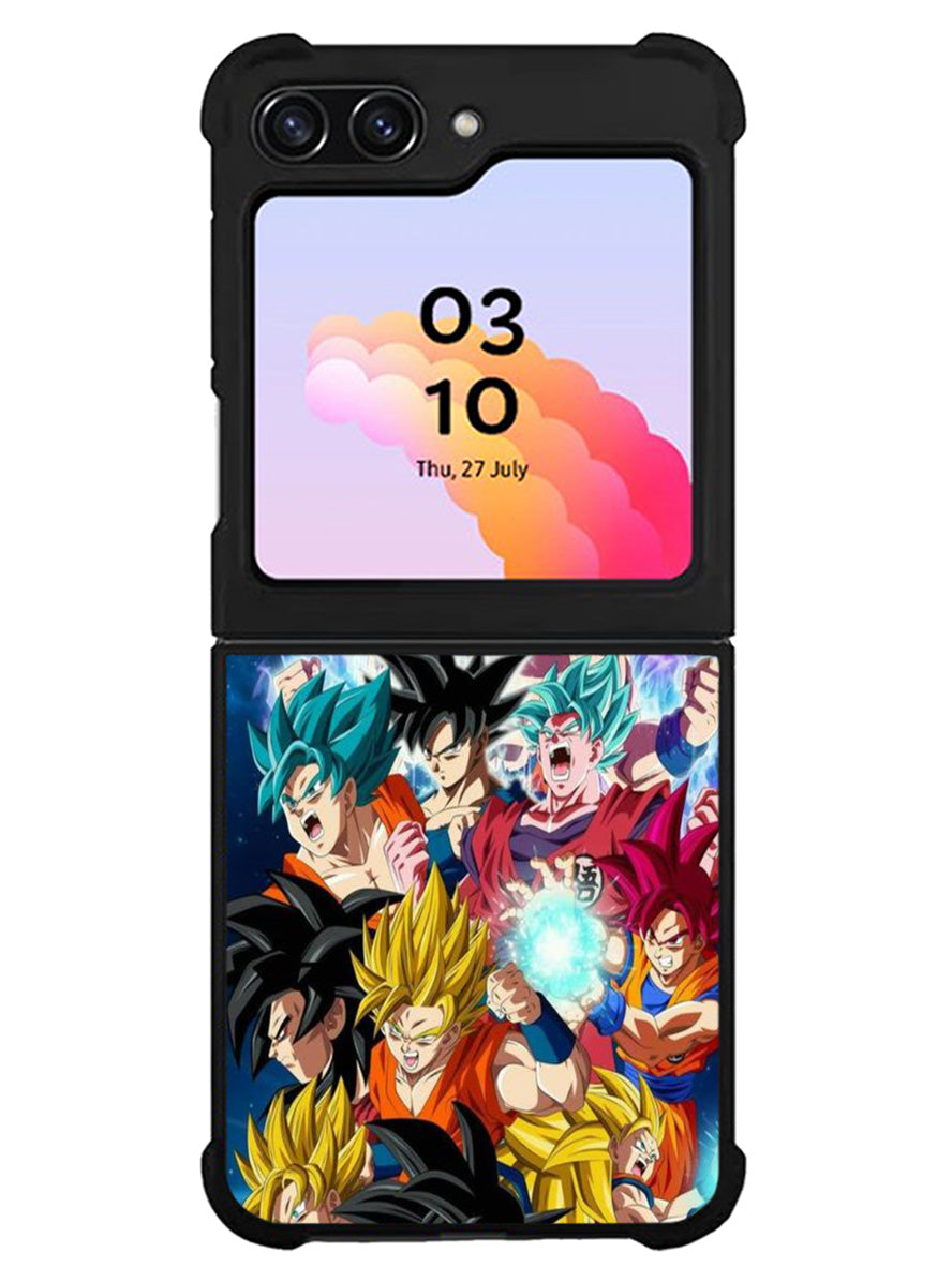 Dragonball Super Saiya Samsung Galaxy Z Flip 5 5G 2023 Case