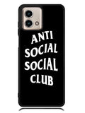 Anti Social Social Club Black White Motorola Moto G Stylus 5G 2023 Case OV7174