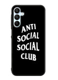 Anti Social Social Club Black White Samsung Galaxy A35 5G Case OV7174