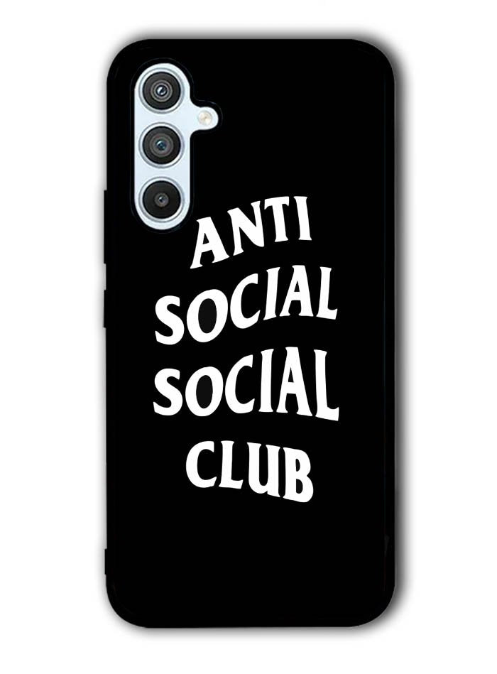 Anti Social Social Club Black White Samsung Galaxy A54 5G Case OV7174