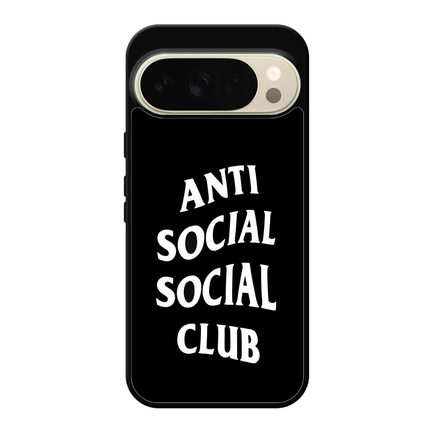 Anti Social Social Club Black White Google Pixel 10 Pro XL Case QC7174