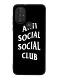 Anti Social Social Club Black White Motorola Moto G Pure 2021 , Moto G Power 2022 Case OV7174