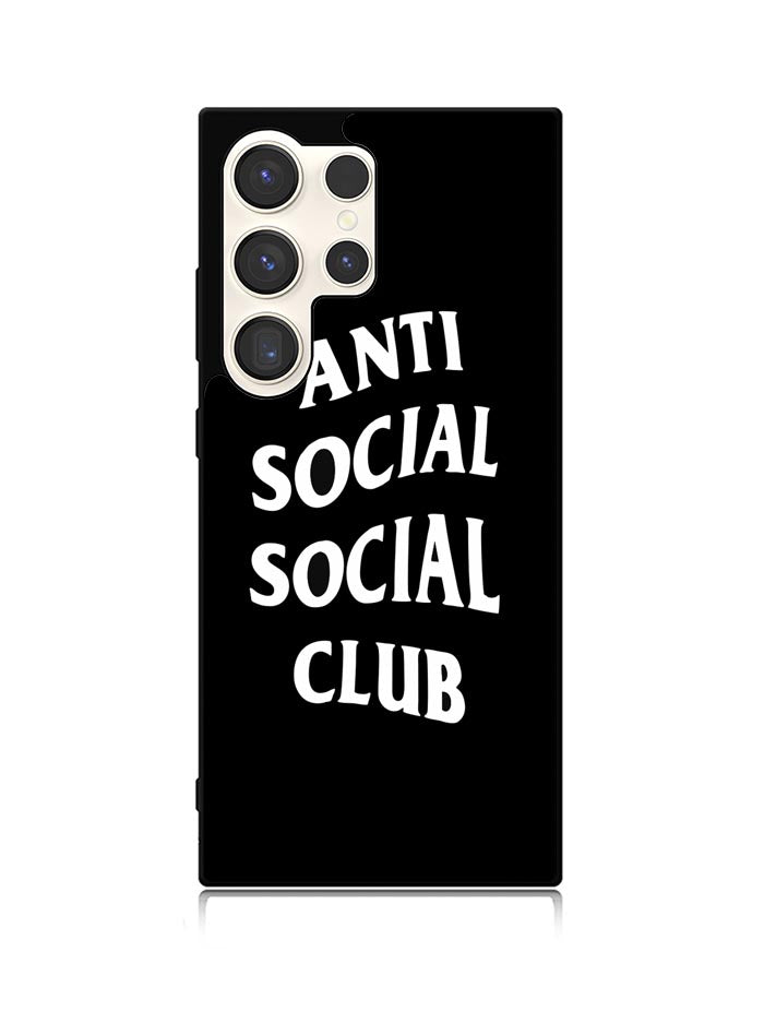 Anti Social Social Club Black White Samsung Galaxy S24 Ultra 5G Case OV7174