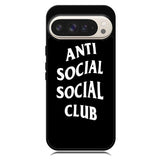 Anti Social Social Club Black White Google Pixel 10 | Google Pixel 10 Pro Case OV7174