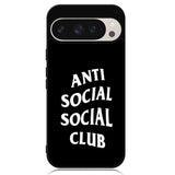 Anti Social Social Club Black White Google Pixel 9 Pro XL Case OV7174