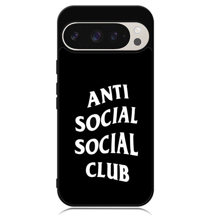 Anti Social Social Club Black White Google Pixel 9 | Pixel 9 Pro Case OV7174