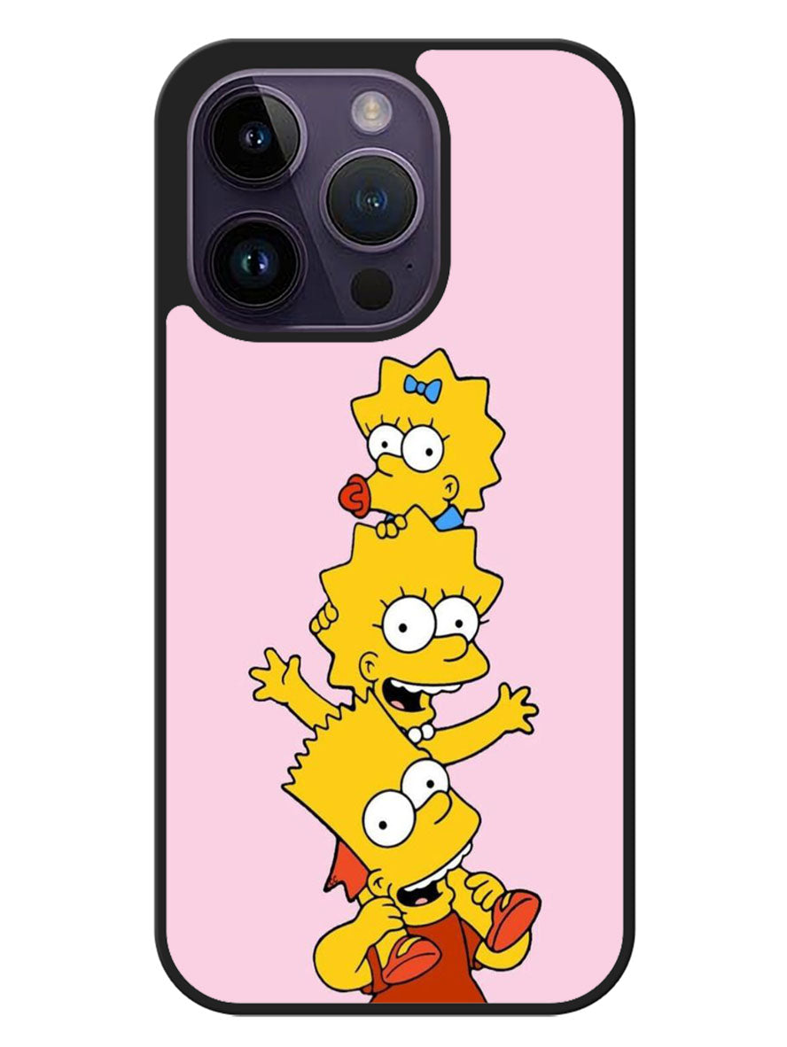 The Simpsons And Family iPhone 14 Pro Max Case