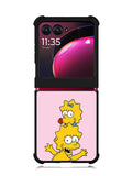 The Simpsons And Family Motorola Moto Razr Plus 2023 , Moto Razr+ 2023 Case