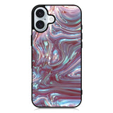 Pink Shell Abalone iPhone 16 Plus Case QC6966