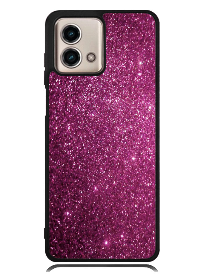 Purple Glitter Motorola Moto G Stylus 5G 2023 Case