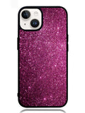 Purple Glitter iPhone 14 Plus Case
