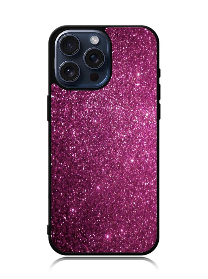 Purple Glitter iPhone 15 Pro Max Case