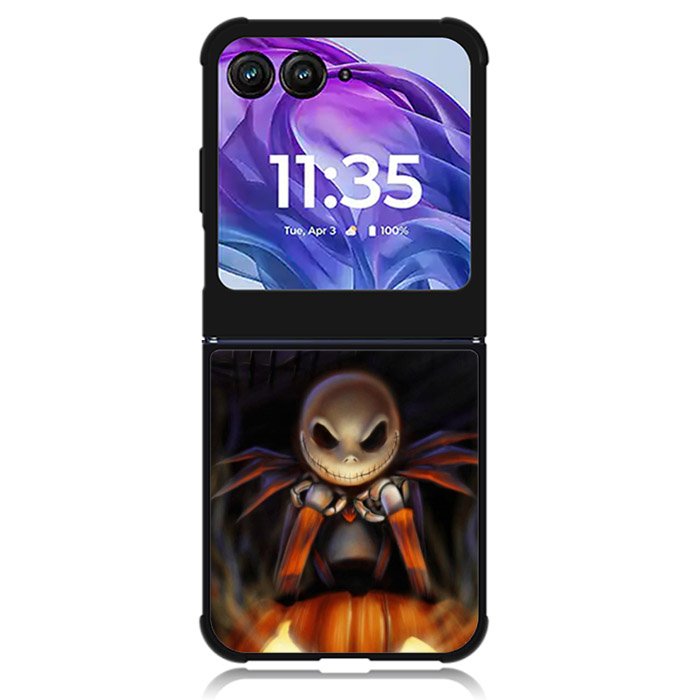 The Nightmare Before Christmas Halloween Motorola Moto Razr Plus 2024 , Moto Razr+ 2024 Case OV2222