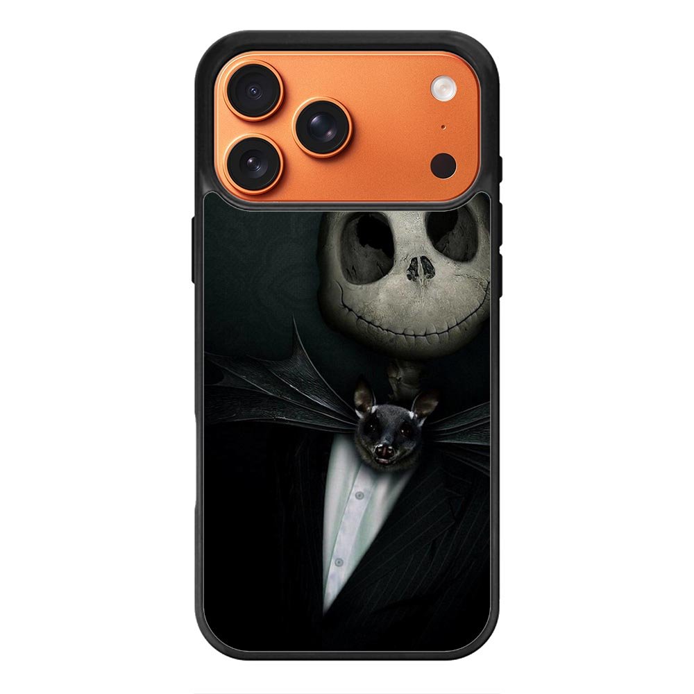 The Nightmare Before Christmas Skeleton iPhone 17 Pro Case QC6905