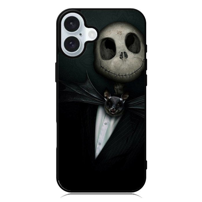 The Nightmare Before Christmas Skeleton iPhone 16 Plus Case QC6905
