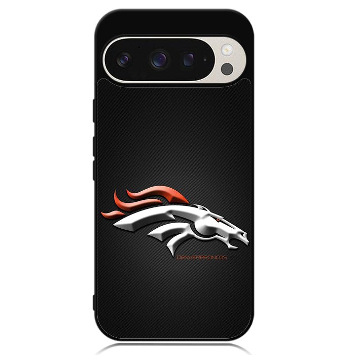 Denver Broncos Grey Background Google Pixel 9 | Pixel 9 Pro Case
