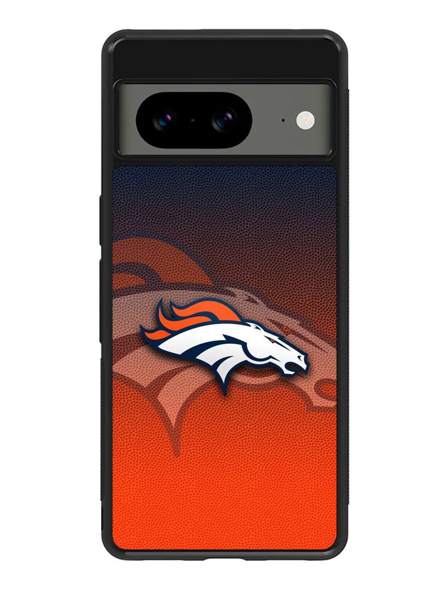 Denver Broncos Logo Ball Pattern Google Pixel 8A Case QC4622