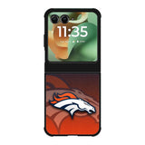 Denver Broncos Logo Ball Pattern Motorola Moto RAZR 2025 Case OV4622