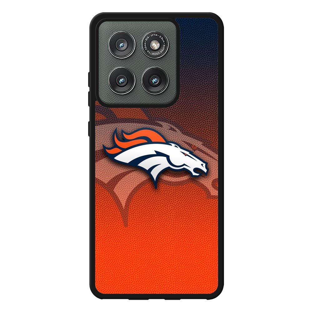 Denver Broncos Logo Ball Pattern Motorola Moto Edge 2025 Case QC4622