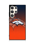 Denver Broncos Logo Ball Pattern Samsung Galaxy S23 Ultra 5G Case QC4622