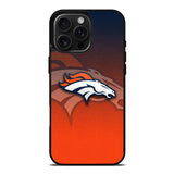 Denver Broncos Logo Ball Pattern iPhone 16 Pro Case OV4622