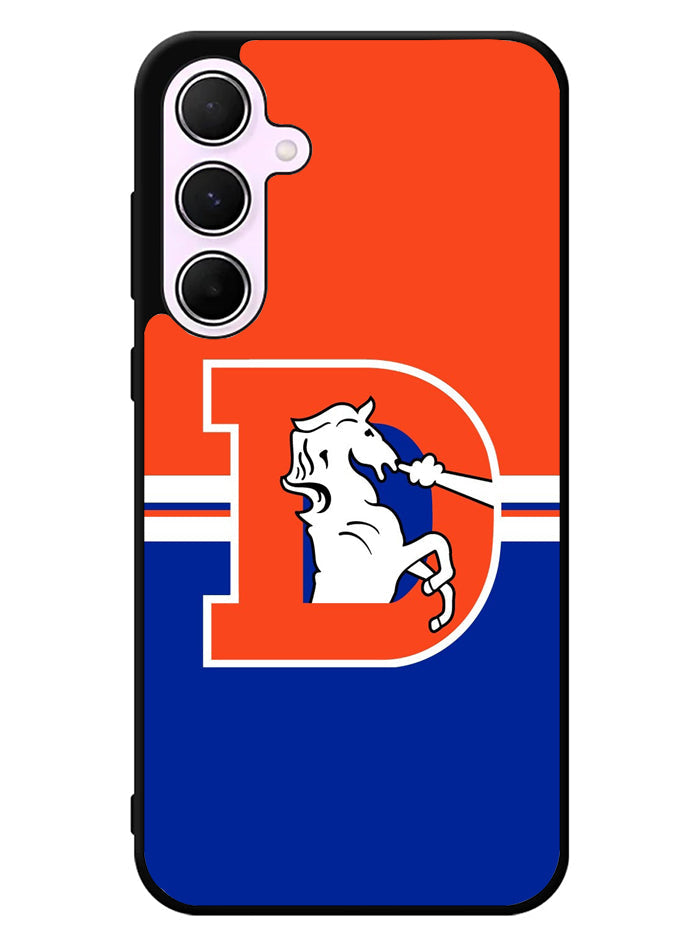 Denver Broncos Old Samsung Galaxy A35 5G Case