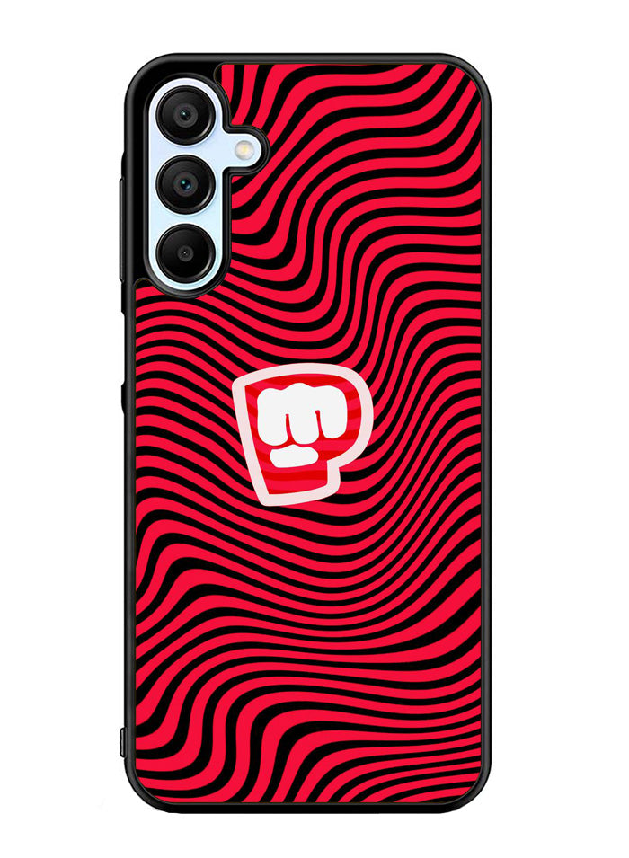 PewDiePie Red Black Logo Samsung Galaxy A35 5G Case OV2940