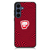 PewDiePie Red Black Logo Samsung Galaxy S25 FE Case OV2940