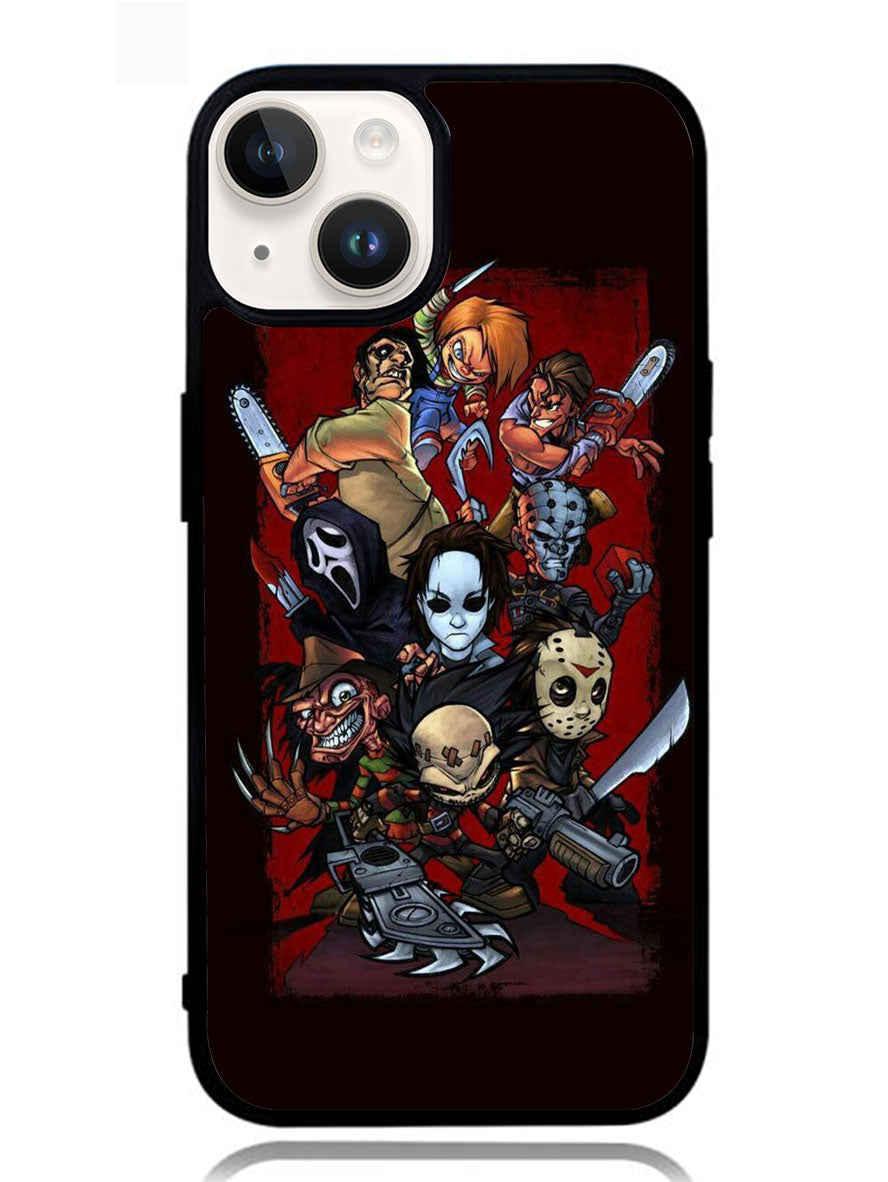 Classic Horror Movie Villains iPhone 14 Case OV5737