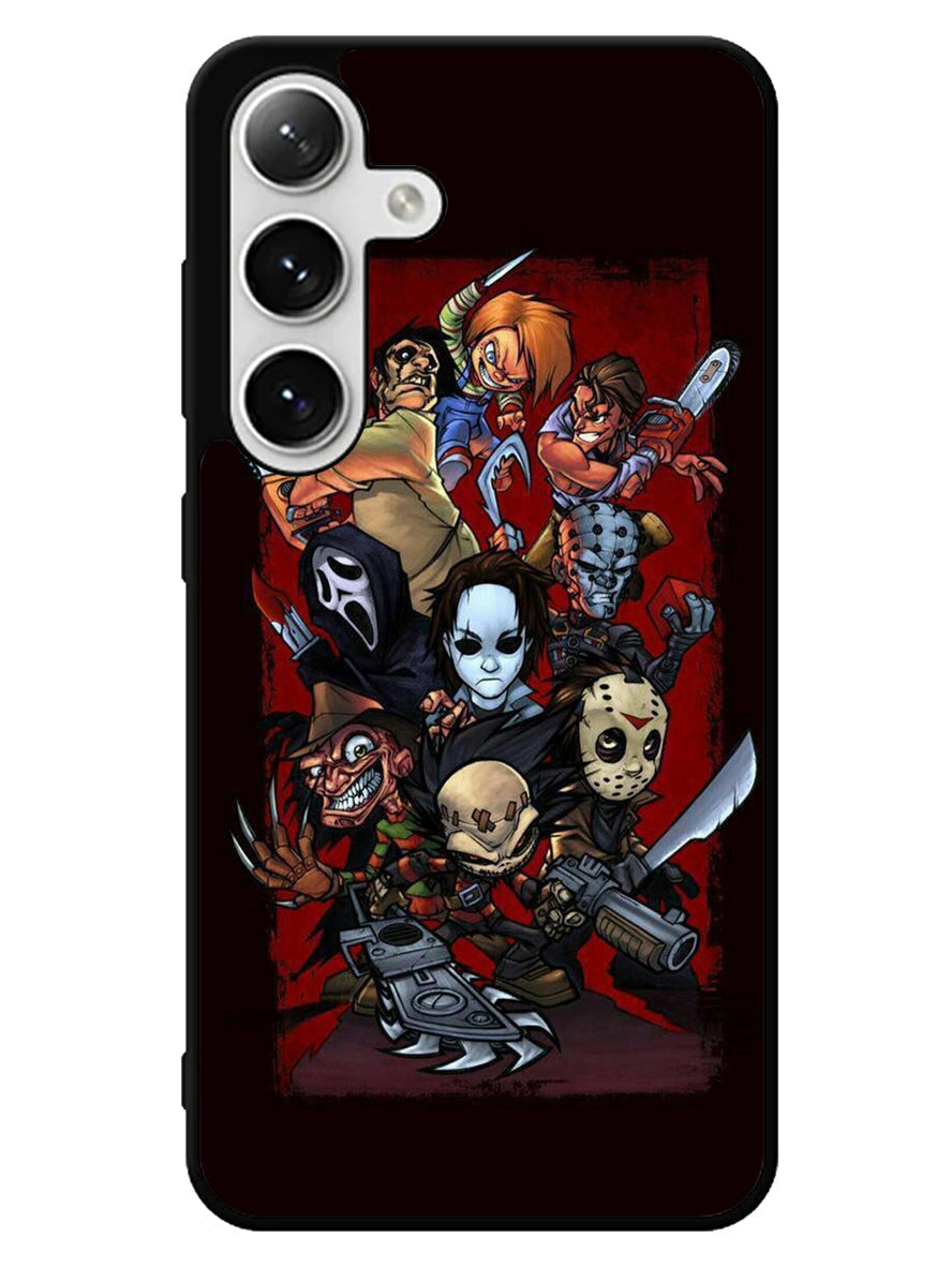 Classic Horror Movie Villains Samsung Galaxy S25 5G Case