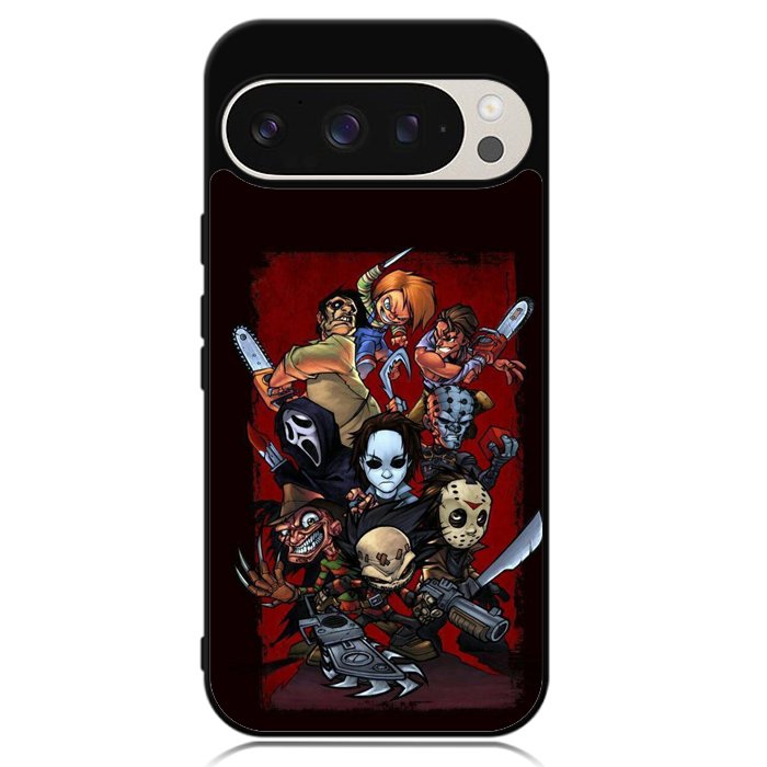 Classic Horror Movie Villains Google Pixel 9 Pro XL Case