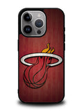 Miami Heat Red iPhone 14 Pro Max Case QC7006