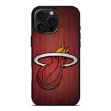Miami Heat Red iPhone 16 Pro Case OV7006
