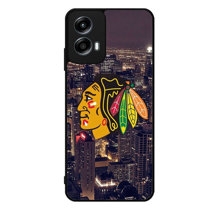 Blackhawks Chicago Motorola Moto G Play 2024 Case OV8517
