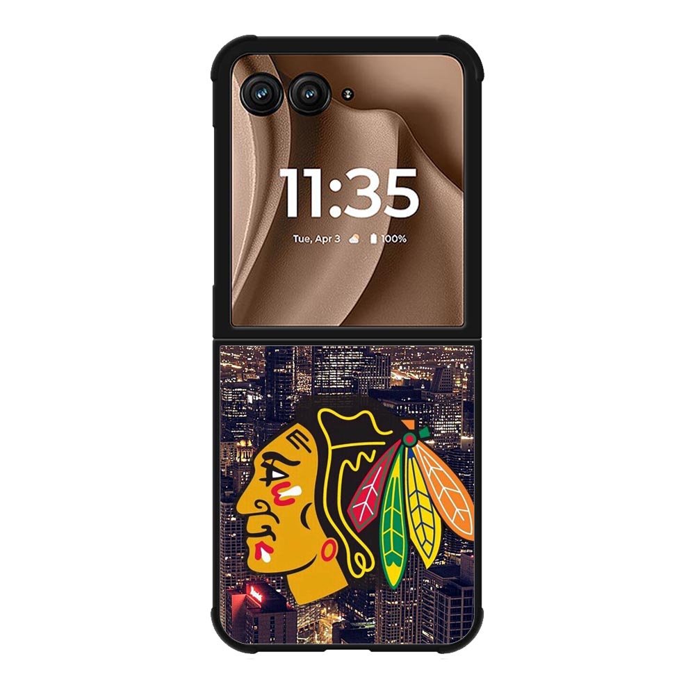 Blackhawks Chicago Motorola Moto RAZR Plus 2025 Case OV8517